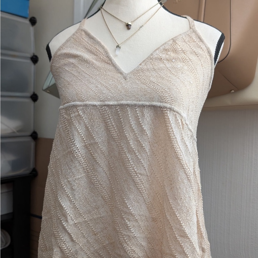 Guess Beige Knit Top